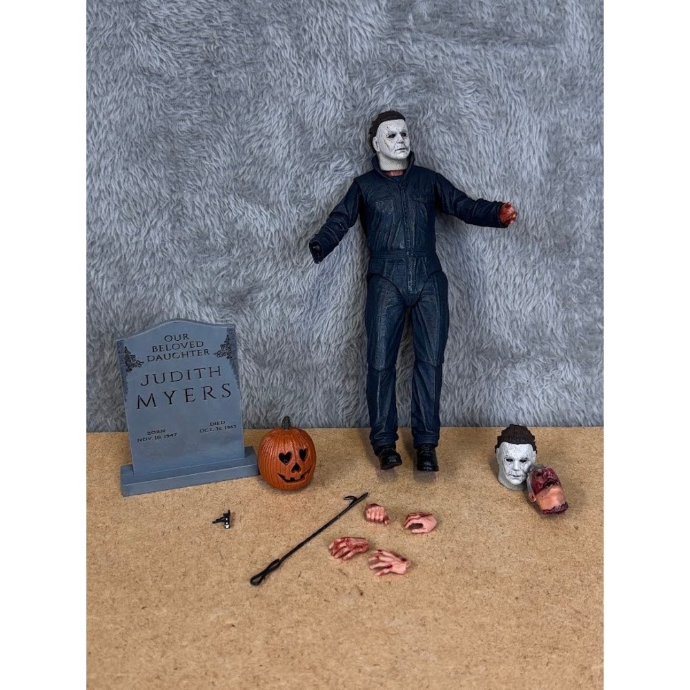 NECA Michael Myers Halloween 2018 Ultimate Action Figure 7" Horror Movie Toy Set